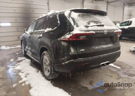 2025 Toyota Grand Highlander Le из США, поврежденный, VIN 5TDAAAB52SS089716